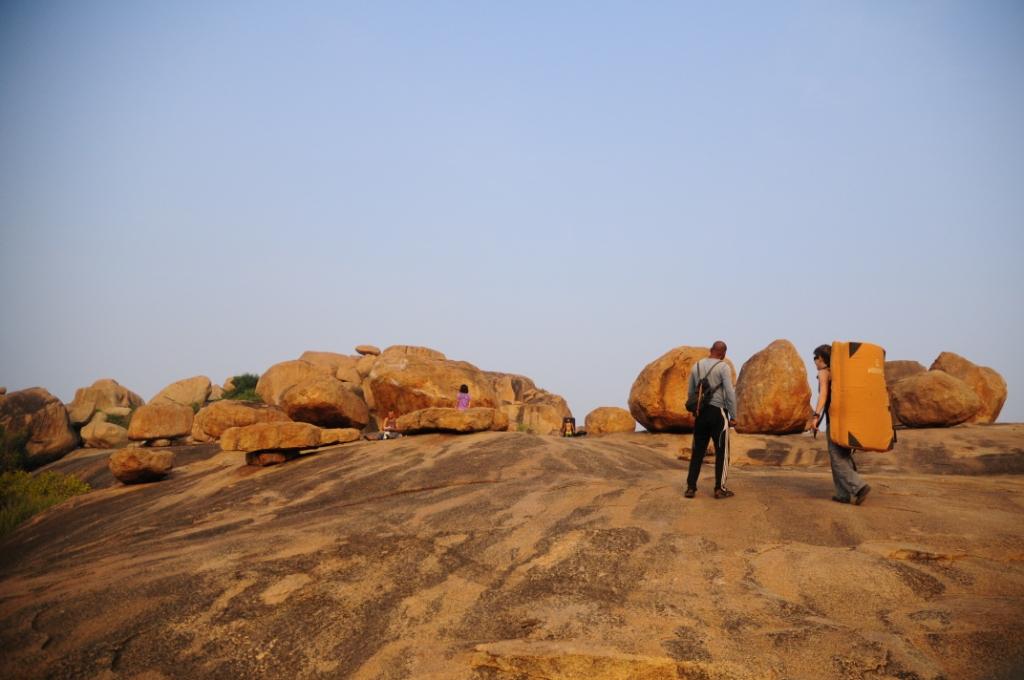 bouldering site at Rishimukh