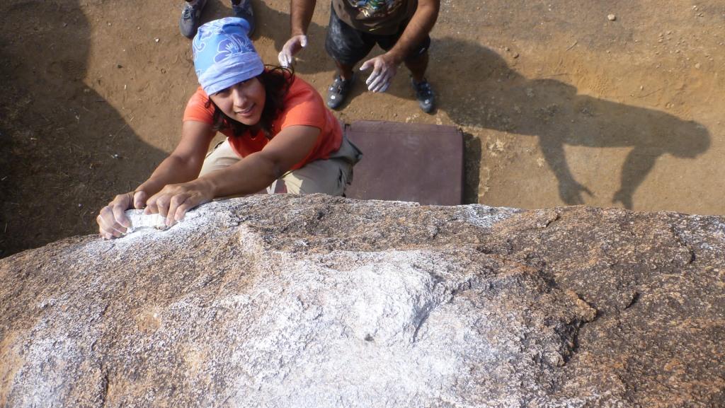bouldering at Rishimukh