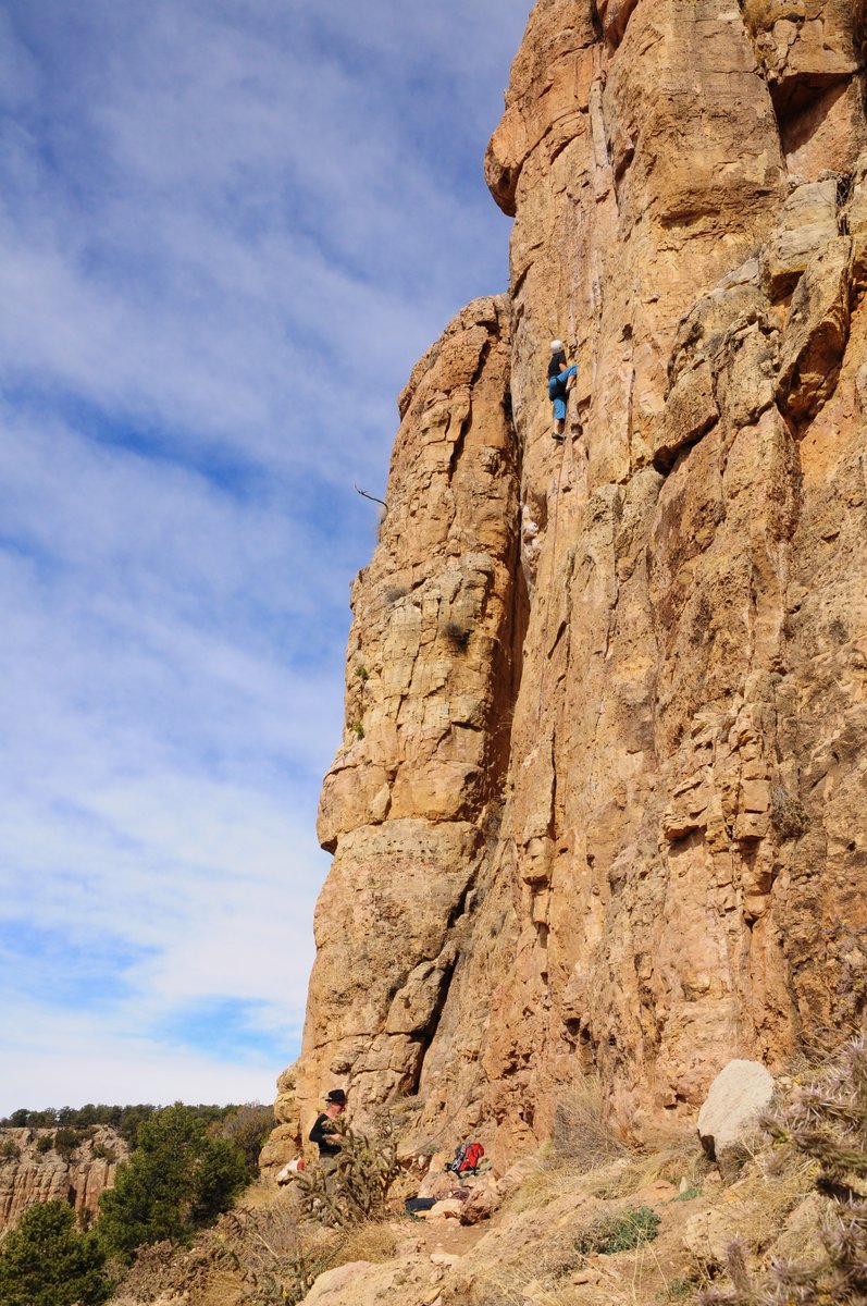 Sport Climbing at Shelf Road, Colorado, March&nbsp;2014
