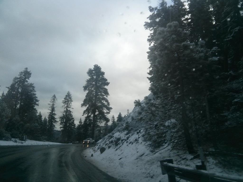way back to San Francisco from South Lake Tahoe