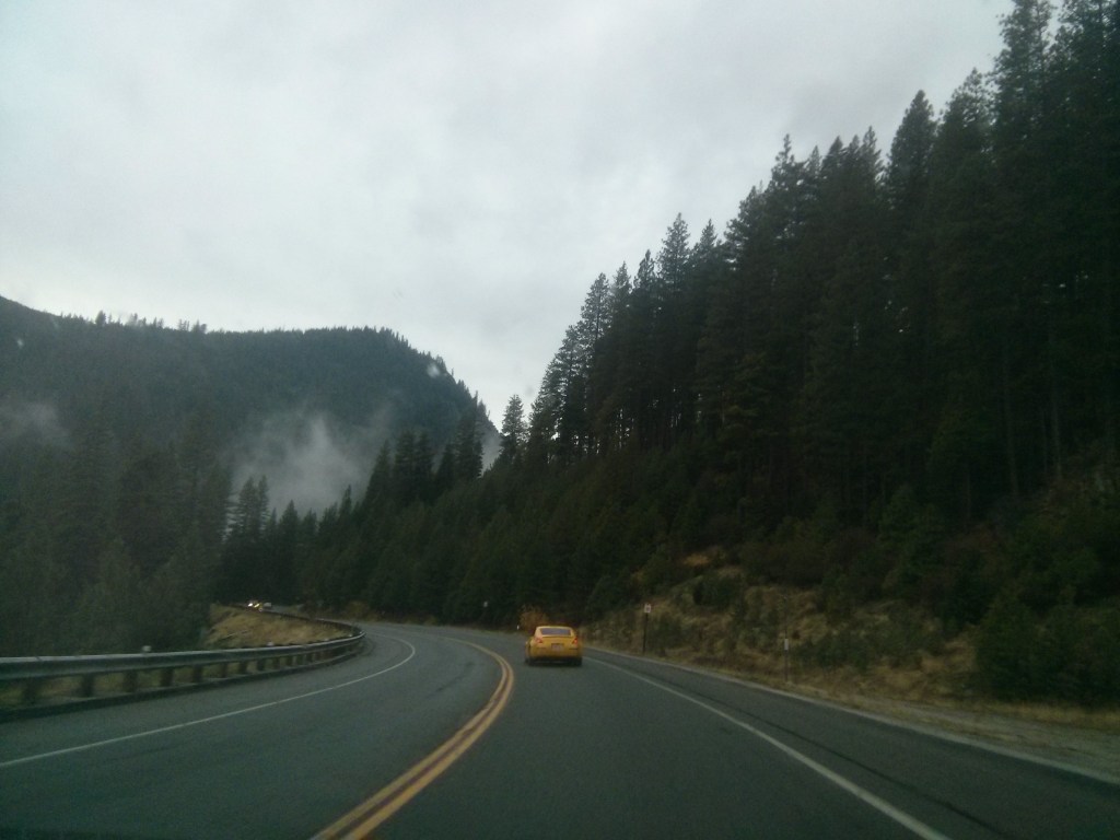 way back to San Francisco from South Lake Tahoe